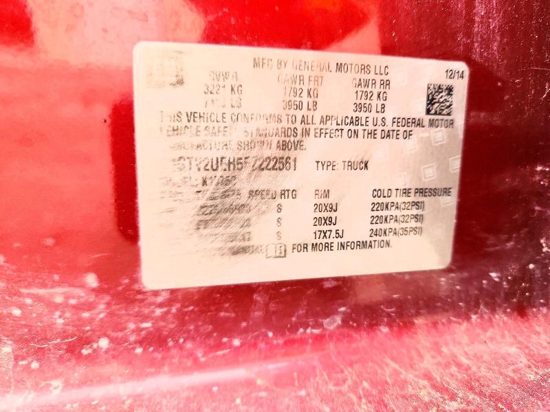 Продажа на аукционе авто 2015 Gmc Sierra, vin: 1GTV2UEH5FZ222561, номер лота: 67187066
