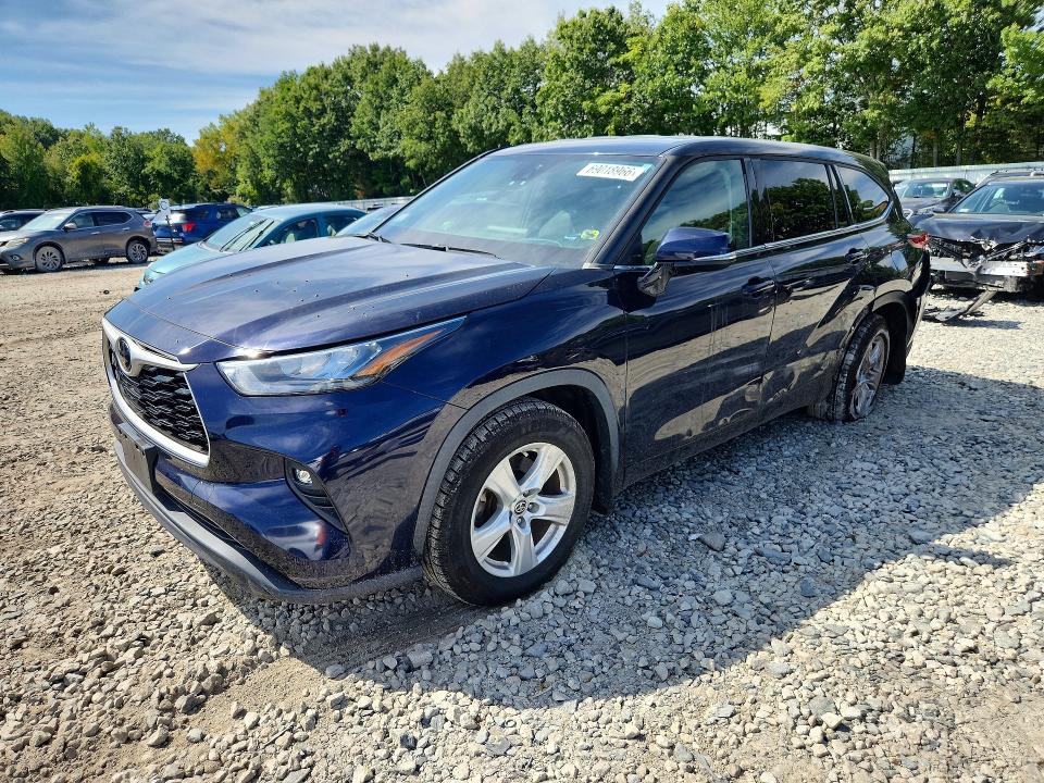 69018966 :رقم المزاد ، 5TDBZRBH7LS008913 vin ، 2020 Toyota Highlander مزاد بيع