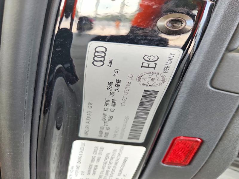 67515016 :رقم المزاد ، WAUANAF43JA146505 vin ، 2018 Audi A4 مزاد بيع