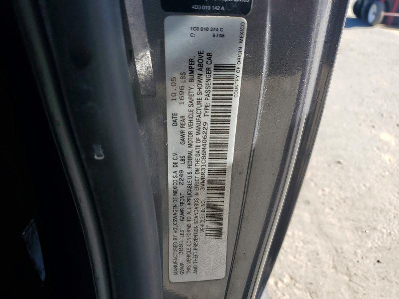 Aukcja sprzedaży 2006 Volkswagen New Beetle, vin: 3VWRR31C86M406229, numer aukcji: 71293866