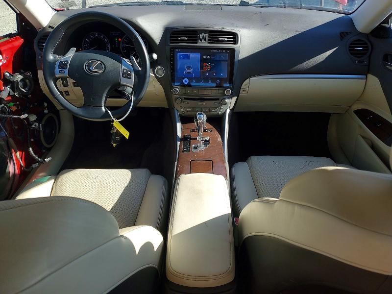 68245016 :رقم المزاد ، JTHCF5C27C5056528 vin ، 2012 Lexus Is مزاد بيع