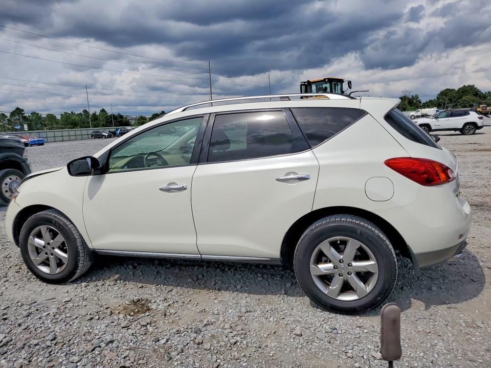 2010 Nissan Murano მანქანა იყიდება აუქციონზე, vin: JN8AZ1MW6AW136876, აუქციონის ნომერი: 70276006