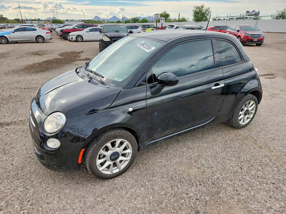 2017 Fiat 500 მანქანა იყიდება აუქციონზე, vin: 3C3CFFKR8HT699696, აუქციონის ნომერი: 69432006