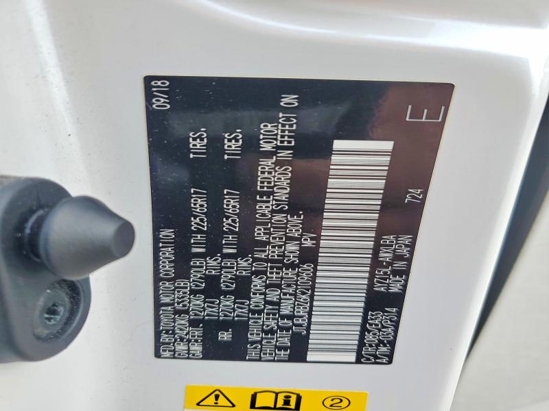 Продаж на аукціоні авто 2019 Lexus Nx, vin: JTJBJRBZ6K2109606, номер лоту: 68103246