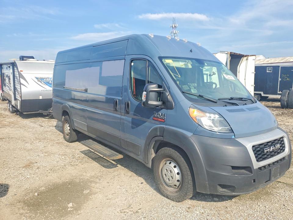 63449826 :رقم المزاد ، 3C6FRVJG0ME500835 vin ، 2021 Ram Promaster 3500 مزاد بيع