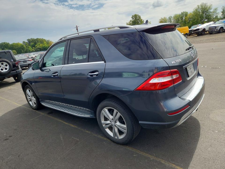 Aukcja sprzedaży 2012 Mercedes-benz Ml, vin: 4JGDA2EB8CA086771, numer aukcji: 68602876