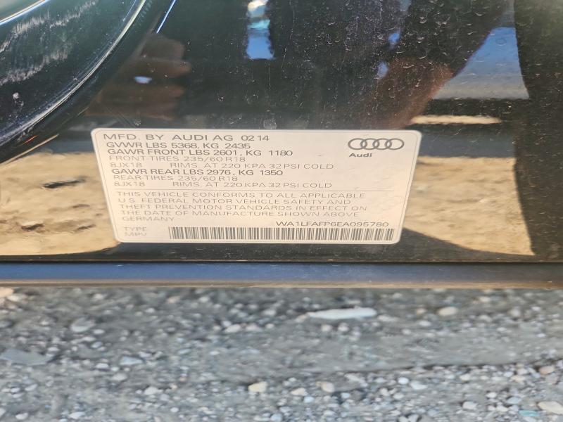 Aukcja sprzedaży 2014 Audi Q5, vin: WA1LFAFP6EA095780, numer aukcji: 68544246