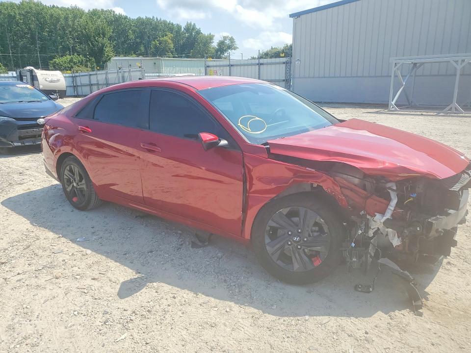 2022 Hyundai Elantra მანქანა იყიდება აუქციონზე, vin: KMHLM4AJ5NU017551, აუქციონის ნომერი: 67519966