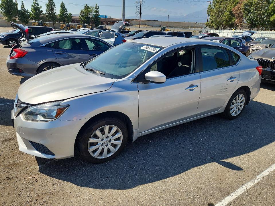 2016 Nissan Sentra მანქანა იყიდება აუქციონზე, vin: 3N1AB7AP8GY222128, აუქციონის ნომერი: 69657136