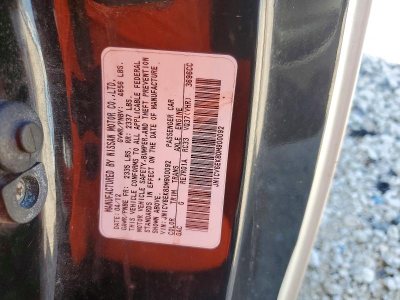 Aukcja sprzedaży 2013 Infiniti G37, vin: JN1CV6EK8DM900092, numer aukcji: 68956566