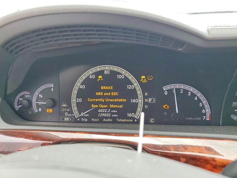 69948016 :رقم المزاد ، WDDNG8GB0AA295268 vin ، 2010 Mercedes-benz S مزاد بيع