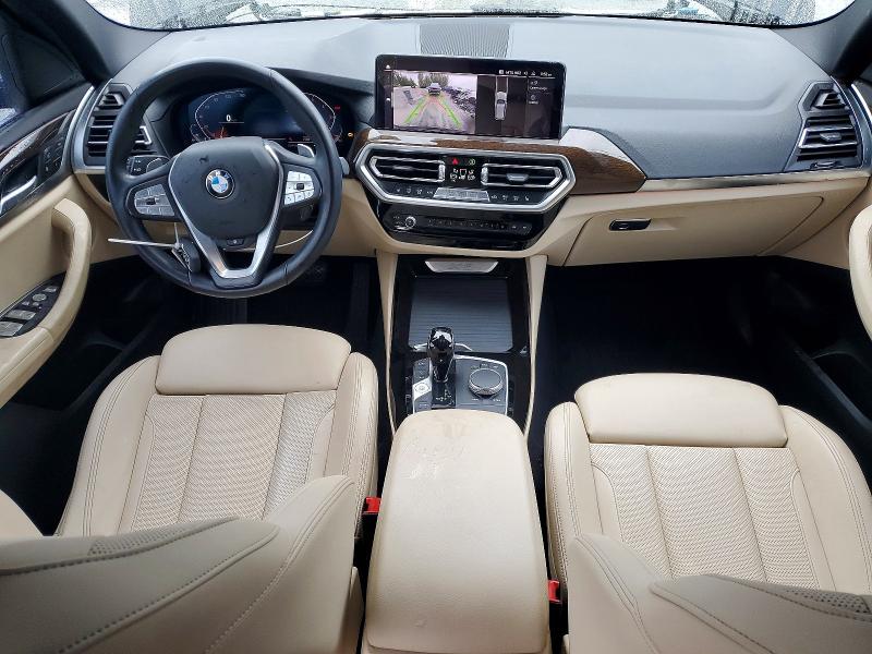 2022 Bmw X3 მანქანა იყიდება აუქციონზე, vin: WBX57DP0XNN175156, აუქციონის ნომერი: 71050796