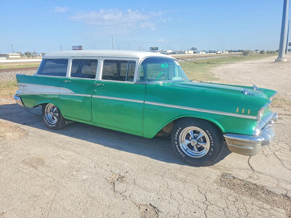 69445856 :رقم المزاد ، VB57A160131 vin ، 1957 Chevrolet Station Wa مزاد بيع