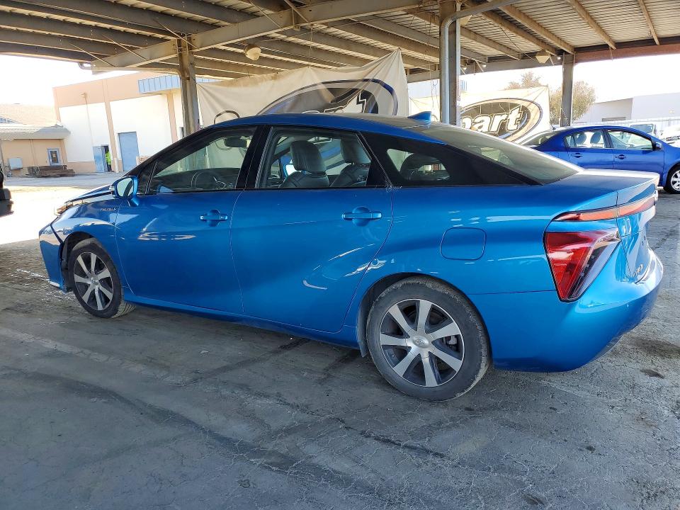2018 Toyota Mirai მანქანა იყიდება აუქციონზე, vin: JTDBVRBD2JA003976, აუქციონის ნომერი: 68306996