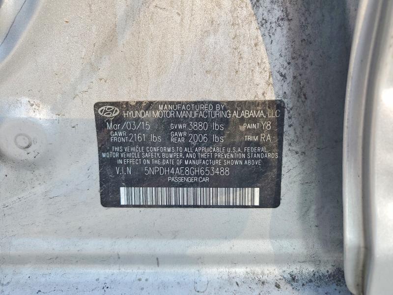 Продаж на аукціоні авто 2016 Hyundai Elantra, vin: 5NPDH4AE8GH653488, номер лоту: 67358236