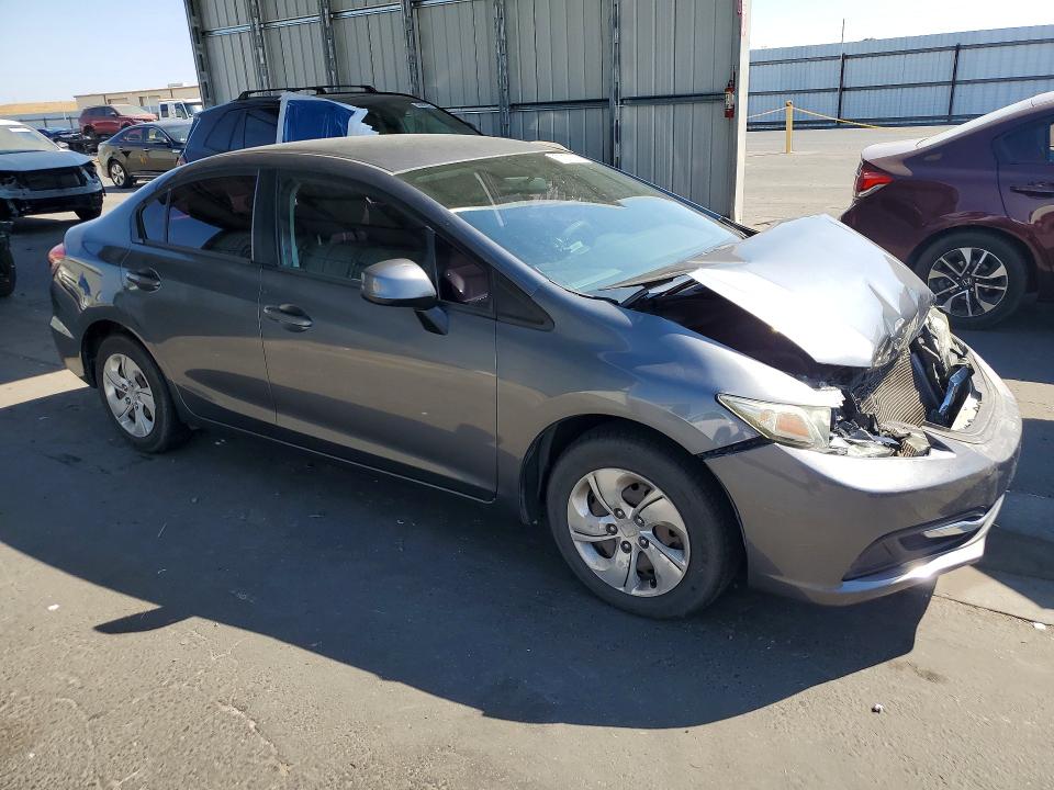 2013 Honda Civic მანქანა იყიდება აუქციონზე, vin: 19XFB2F54DE229166, აუქციონის ნომერი: 67378396
