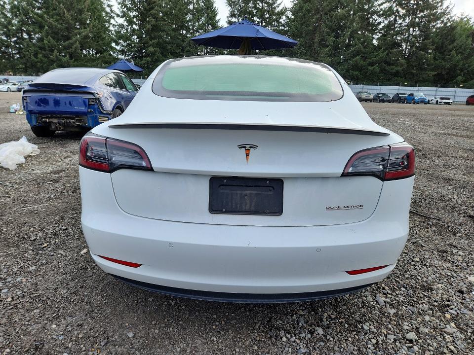 67017456 :رقم المزاد ، 5YJ3E1EC5NF163825 vin ، 2022 Tesla Model 3 مزاد بيع