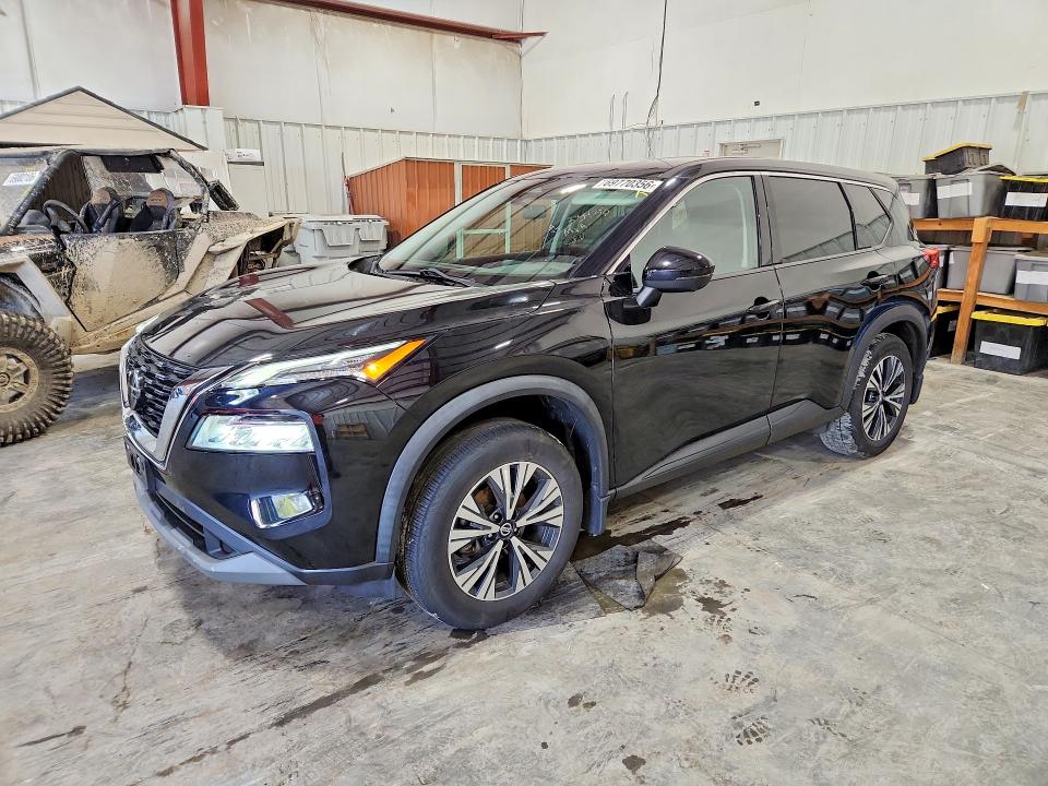 69770356 :رقم المزاد ، 5N1AT3BB4MC741053 vin ، 2021 Nissan Rogue مزاد بيع