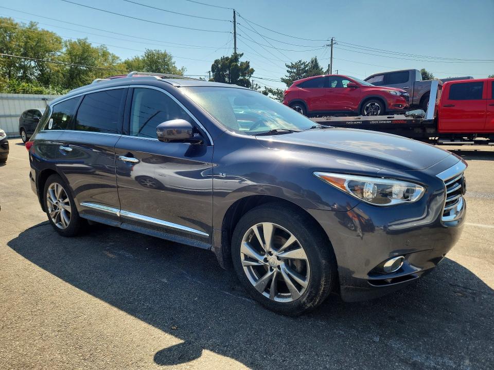 2014 Infiniti Qx60 მანქანა იყიდება აუქციონზე, vin: 5N1AL0MM2EC541352, აუქციონის ნომერი: 67336386