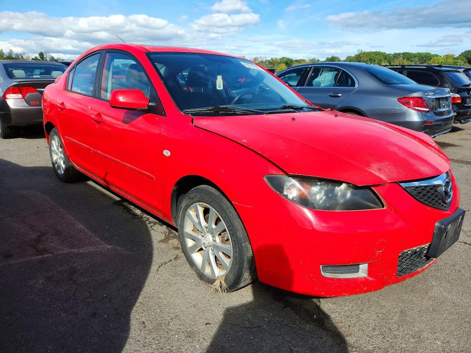 Продажа на аукционе авто 2008 Mazda 3, vin: JM1BK32GX81833759, номер лота: 69375596