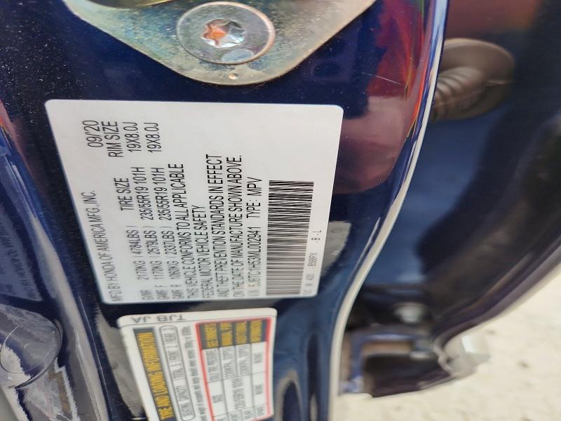 71387856 :رقم المزاد ، 5J8TC1H53ML002941 vin ، 2021 Acura Rdx مزاد بيع