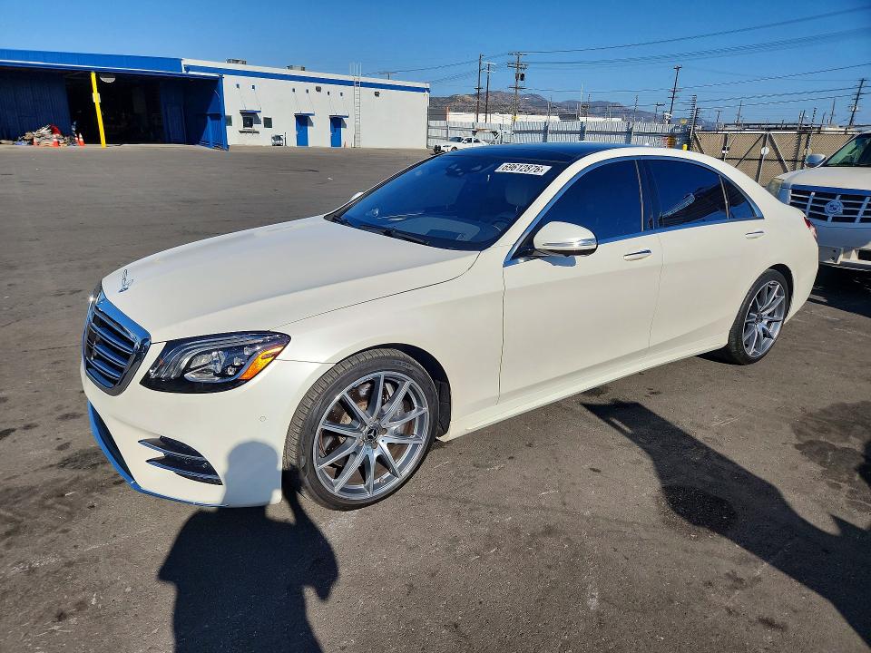 69612876 :رقم المزاد ، WDDUG6GBXKA491154 vin ، 2019 Mercedes-benz S مزاد بيع