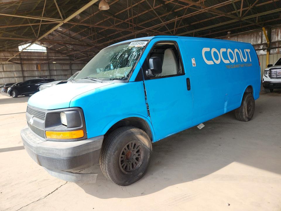 69203456 :رقم المزاد ، 1GCZGHFGXH1136017 vin ، 2017 Chevrolet Express G3500 مزاد بيع