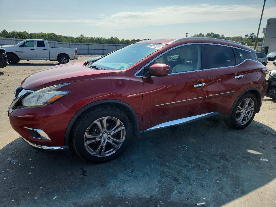 69611086 :رقم المزاد ، 5N1AZ2MH9HN159177 vin ، 2017 Nissan Murano مزاد بيع