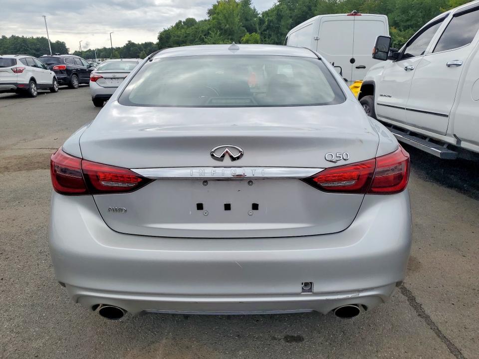 2018 Infiniti Q50 მანქანა იყიდება აუქციონზე, vin: JN1EV7AR2JM435757, აუქციონის ნომერი: 66967586