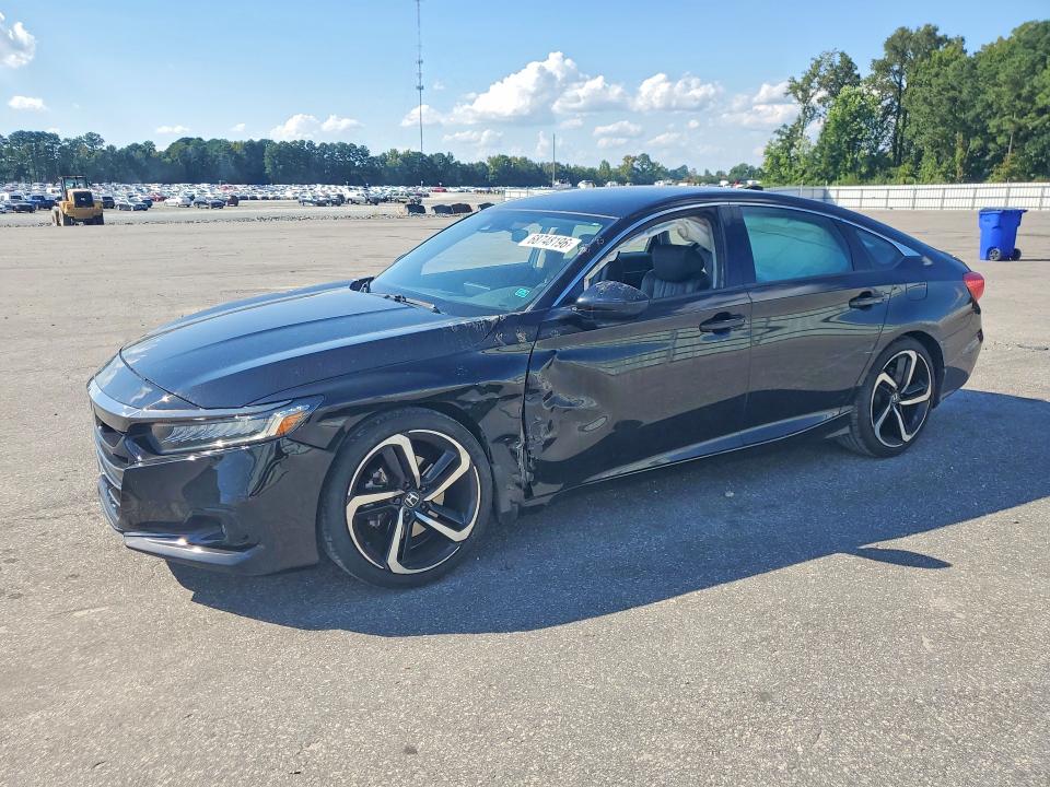 68748196 :رقم المزاد ، 1HGCV1F49NA010186 vin ، 2022 Honda Accord مزاد بيع