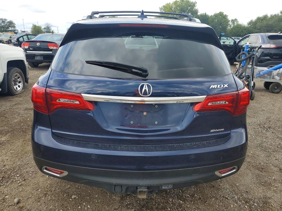70230036 :رقم المزاد ، 5FRYD4H98GB060829 vin ، 2016 Acura Mdx مزاد بيع