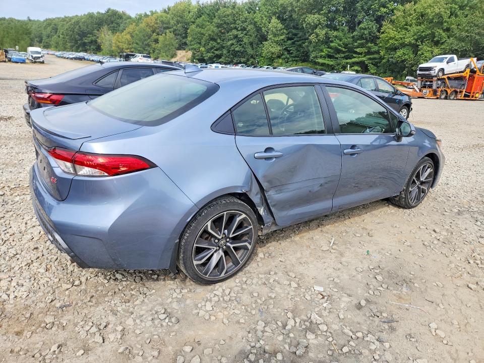 67526726 :رقم المزاد ، JTDS4MCE3NJ097028 vin ، 2022 Toyota Corolla مزاد بيع