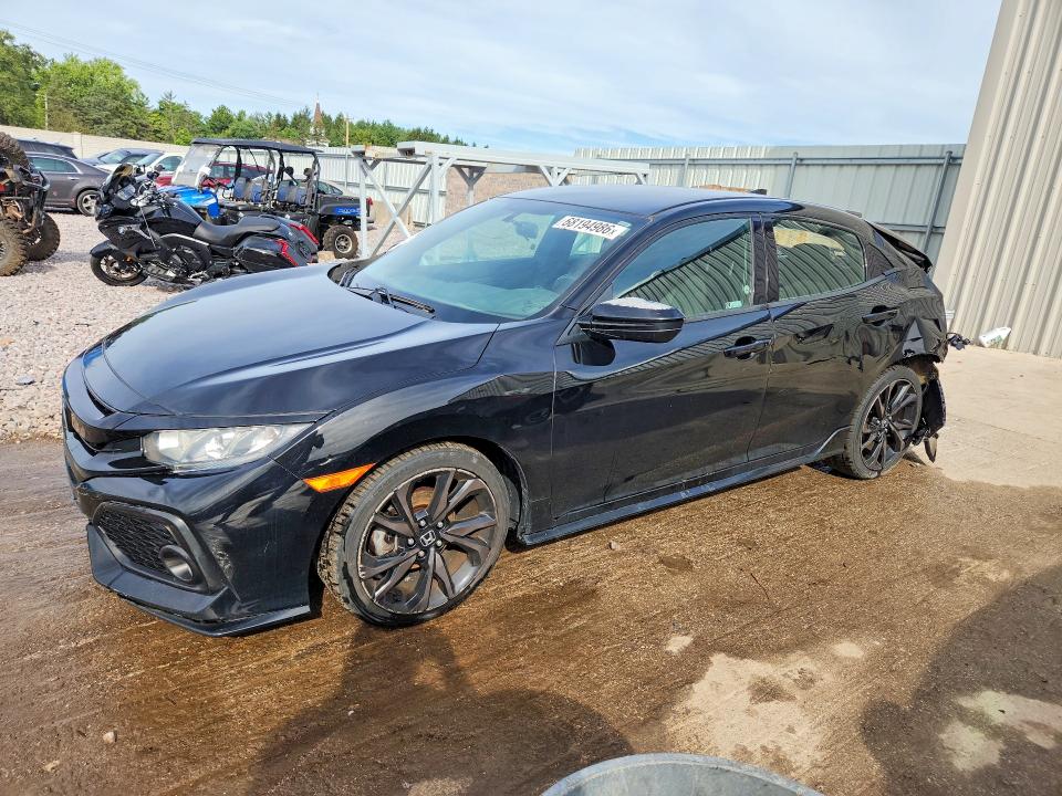 68194986 :رقم المزاد ، SHHFK7H44JU235328 vin ، 2018 Honda Civic مزاد بيع