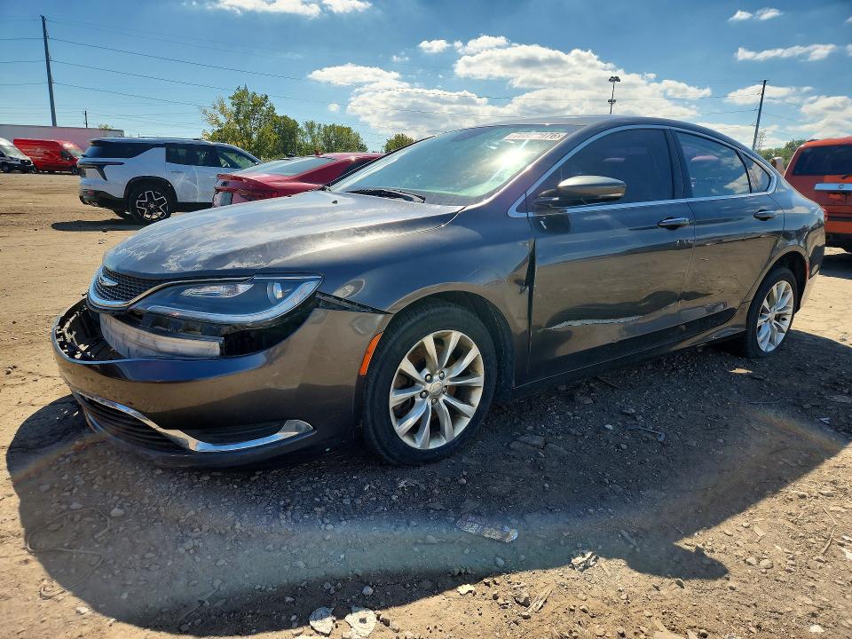 2015 Chrysler 200 მანქანა იყიდება აუქციონზე, vin: 1C3CCCCG6FN524803, აუქციონის ნომერი: 70822976