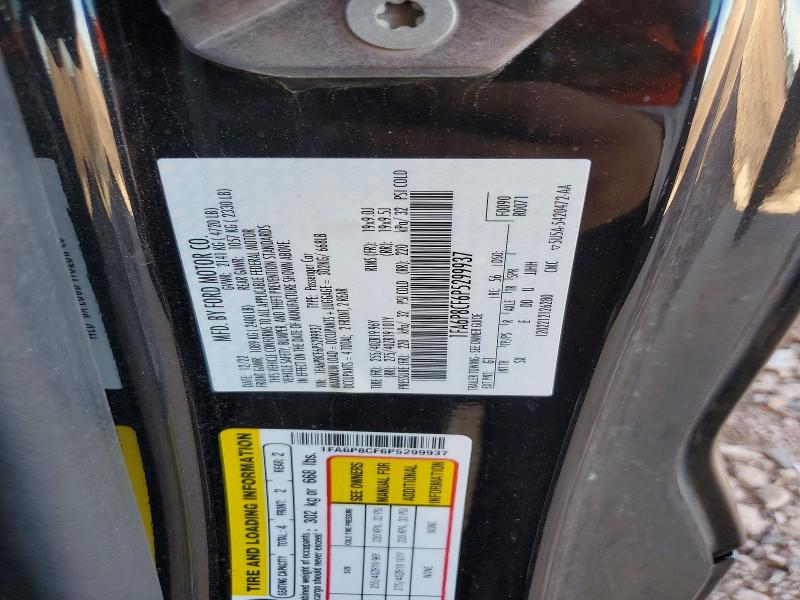 2023 Ford Mustang მანქანა იყიდება აუქციონზე, vin: 1FA6P8CF6P5299937, აუქციონის ნომერი: 66851916