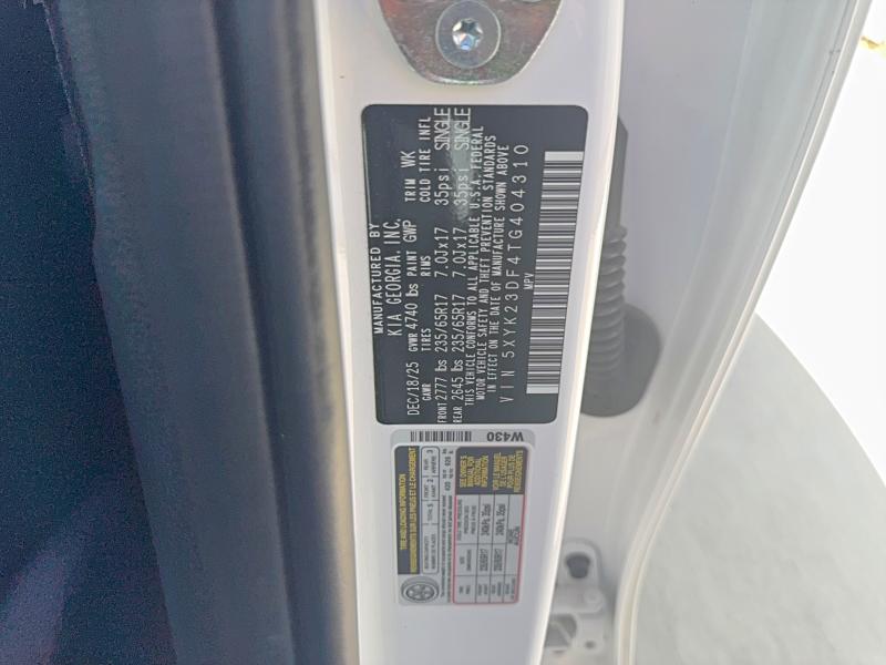 Auction sale of the 2026 Kia Sportage, vin: 5XYK23DF4TG404310        , lot number: 69092186