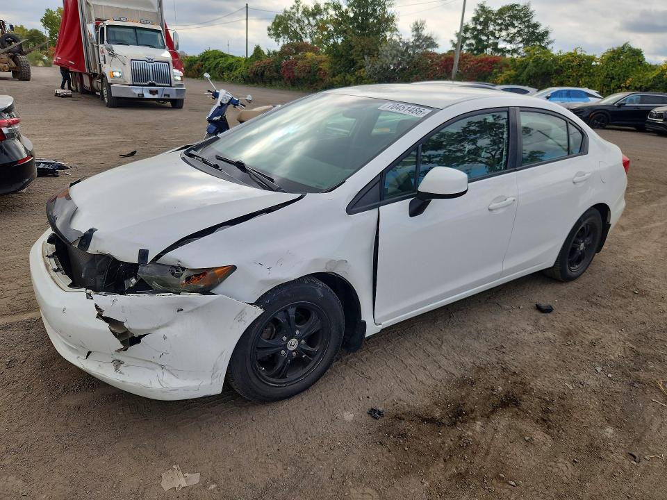 Продаж на аукціоні авто 2012 Honda Civic, vin: 2HGFB2F44CH062092, номер лоту: 70451486