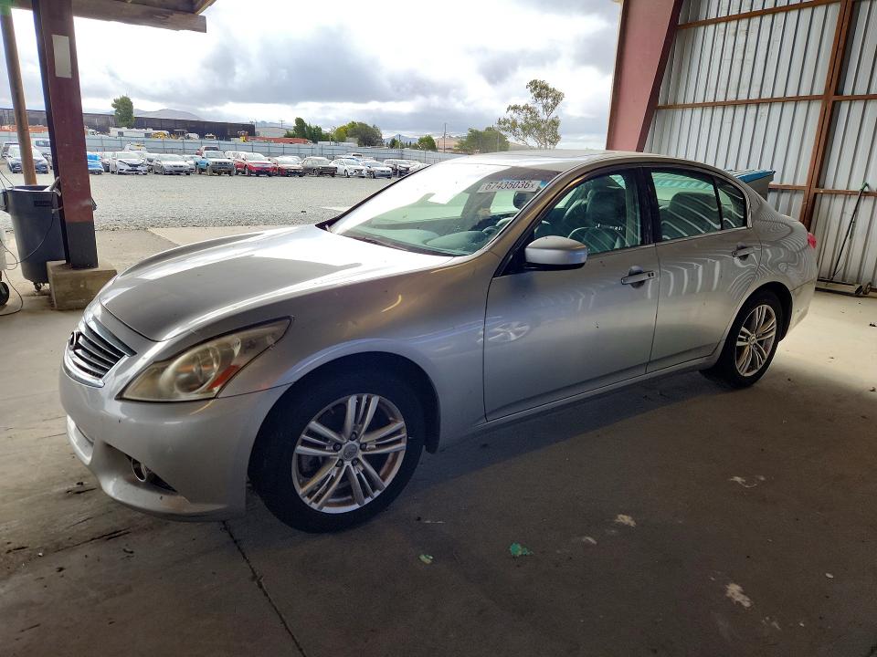 Aukcja sprzedaży 2011 Infiniti G25 Sedan, vin: JN1DV6AP2BM601801, numer aukcji: 67435036