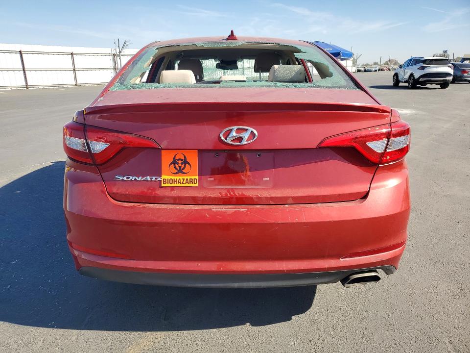 2017 Hyundai Sonata მანქანა იყიდება აუქციონზე, vin: 5NPE24AF0HH572873, აუქციონის ნომერი: 68396986