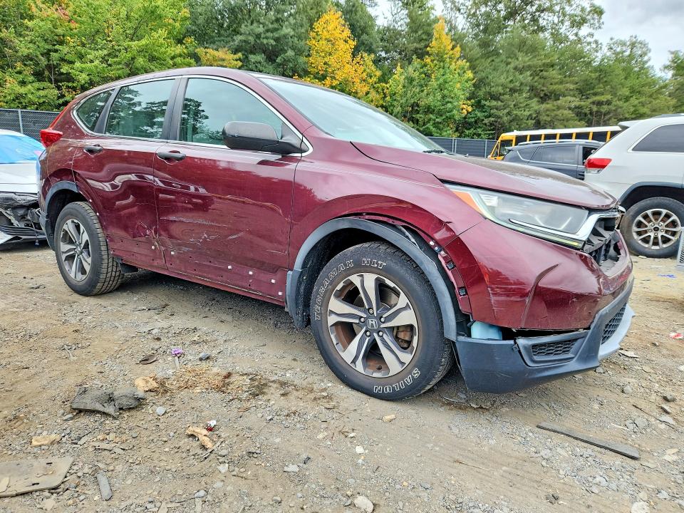 2019 Honda Cr-v Lx მანქანა იყიდება აუქციონზე, vin: 5J6RW6H35KL004337, აუქციონის ნომერი: 69576026