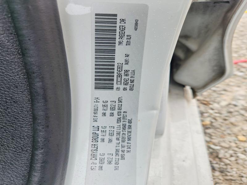 Продажа на аукционе авто 2015 Chrysler 200, vin: 1C3CCCBBXFN539312, номер лота: 70087266