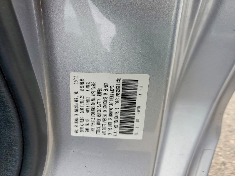 Aukcja sprzedaży 2013 Honda Accord, vin: 1HGCT1B89DA008712, numer aukcji: 69786106