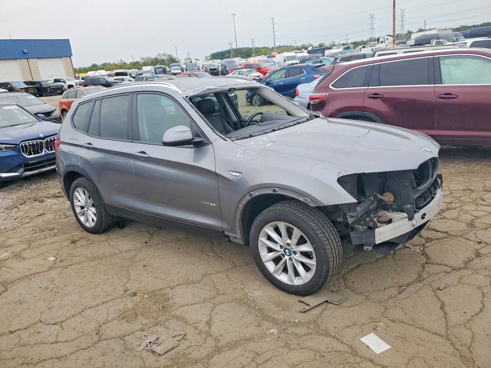 2017 Bmw X3 მანქანა იყიდება აუქციონზე, vin: 5UXWX9C59H0D97500, აუქციონის ნომერი: 70797426