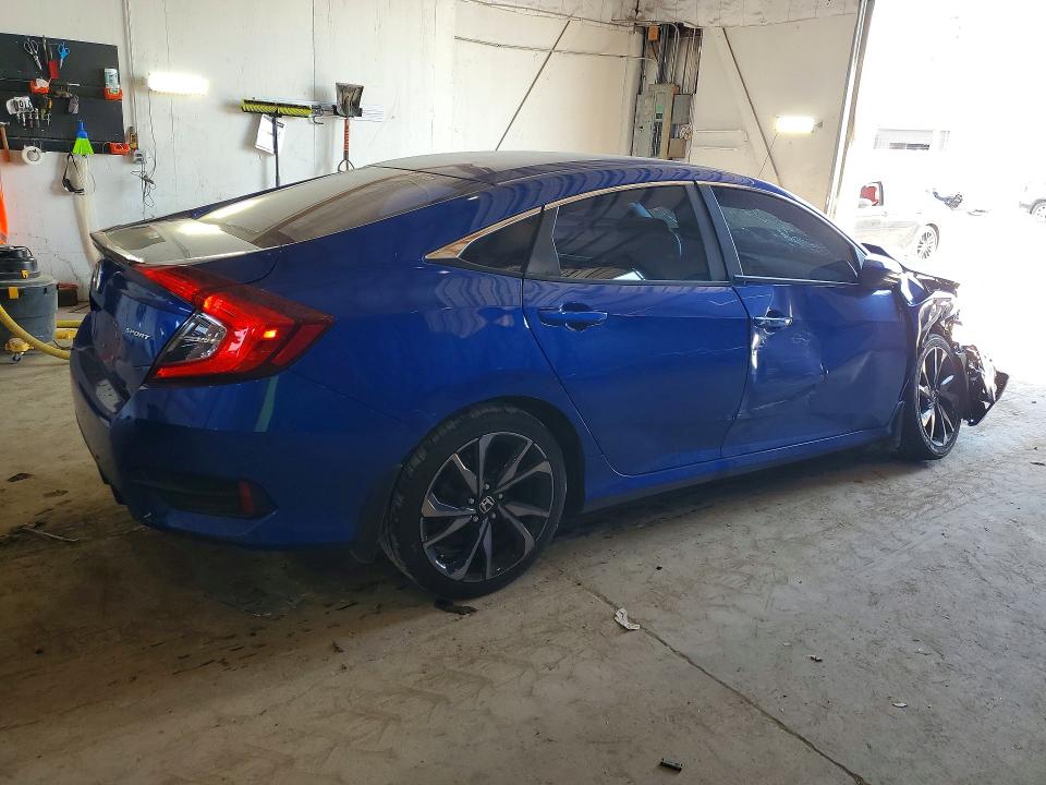 Продаж на аукціоні авто 2020 Honda Civic, vin: 2HGFC2F86LH539699, номер лоту: 66594196
