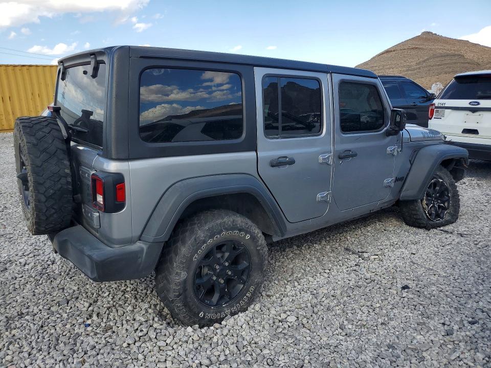 Auction sale of the 2020 Jeep Wrangler Unlimited, vin: 1C4HJXDG3LW169270, lot number: 69161926