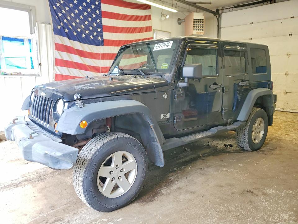 2008 Jeep Wrangler Unlimited მანქანა იყიდება აუქციონზე, vin: 1J4GA39148L612733, აუქციონის ნომერი: 67217016
