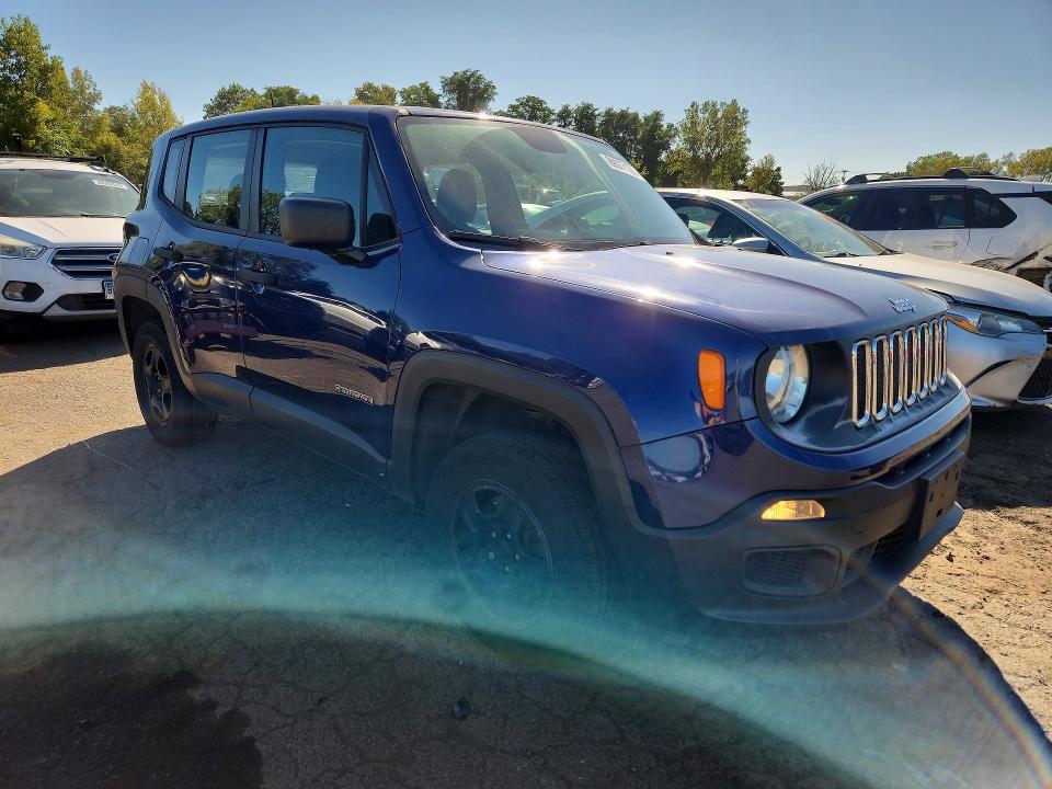 Продажа на аукционе авто 2016 Jeep Renegade, vin: ZACCJBAW7GPE32694, номер лота: 69077136