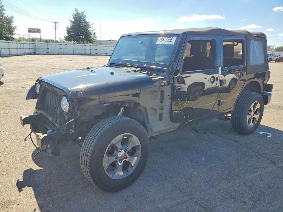 Aukcja sprzedaży 2017 Jeep Wrangler Unlimited, vin: 1C4BJWEGXHL605636, numer aukcji: 70677706