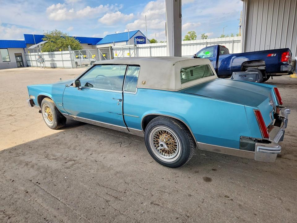 68108036 :رقم المزاد ، 1G6AL5790BE607733 vin ، 1981 Cadillac Eldorado مزاد بيع