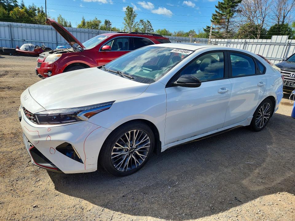 68514046 :رقم المزاد ، 3KPF54AD4NE466758 vin ، 2022 Kia Forte مزاد بيع